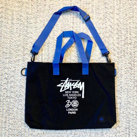 Stussy Other - Stussy black tote shoulder handbag bag